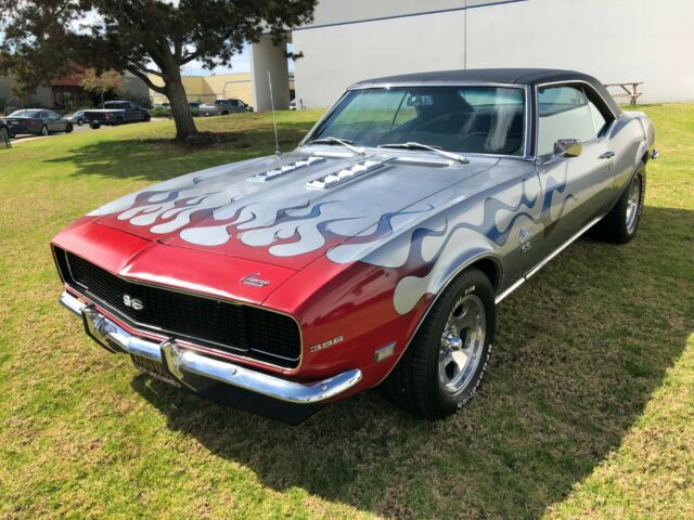1968 Silver Chevrolet Camaro Coupe