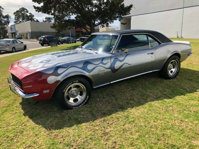 1968 Silver Chevrolet Camaro Coupe