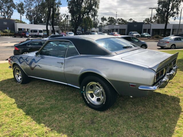 1968 Silver Chevrolet Camaro Coupe