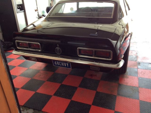 1968 Burgundy Chevrolet Camaro