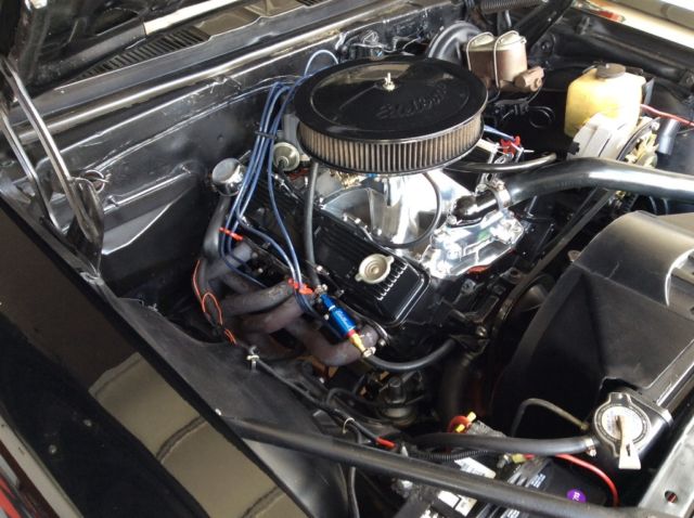 1968 Burgundy Chevrolet Camaro