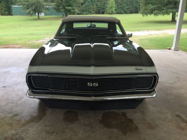 1968 Green Chevrolet Camaro Convertible