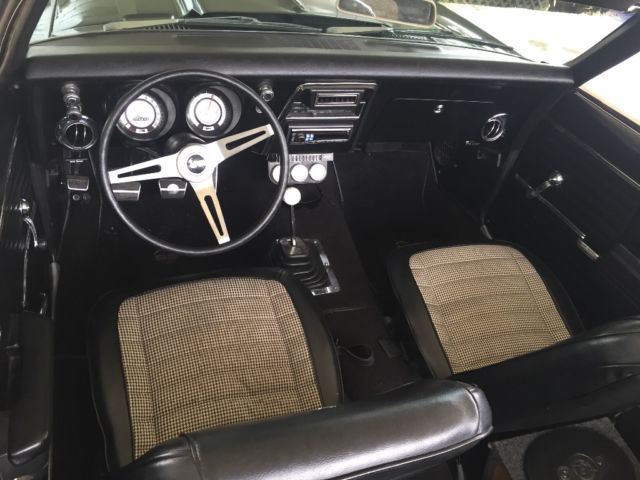 1968 Green Chevrolet Camaro Convertible