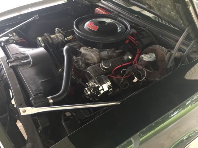 1968 Green Chevrolet Camaro Convertible