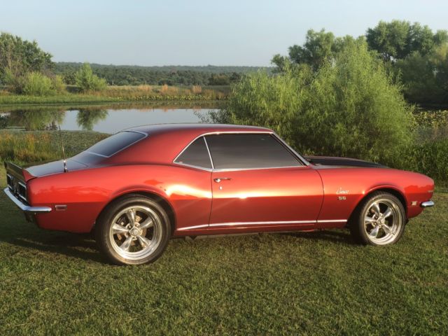 1968 Orange Chevrolet Camaro Coupe