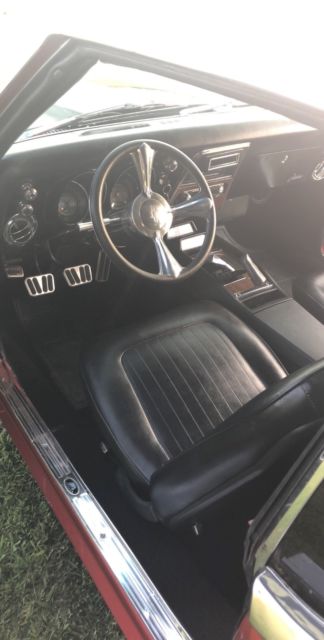 1968 Orange Chevrolet Camaro Coupe