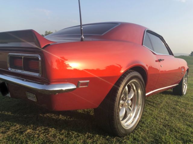 1968 Orange Chevrolet Camaro Coupe