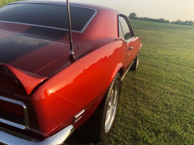 1968 Orange Chevrolet Camaro Coupe
