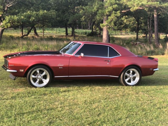 1968 Orange Chevrolet Camaro Coupe