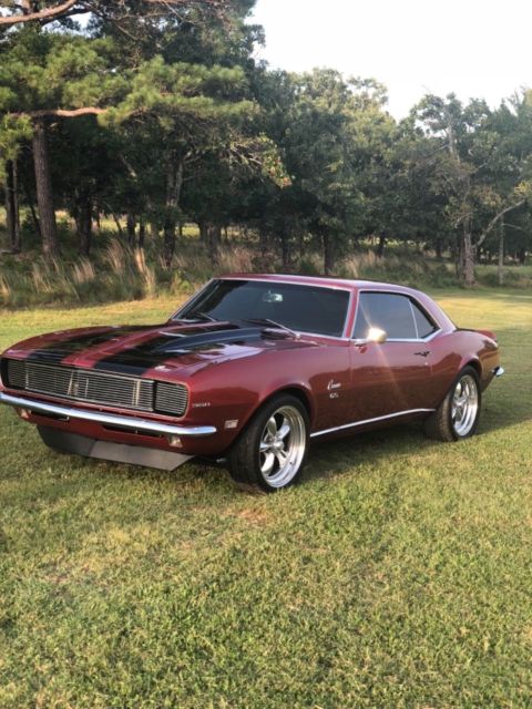 1968 Orange Chevrolet Camaro Coupe