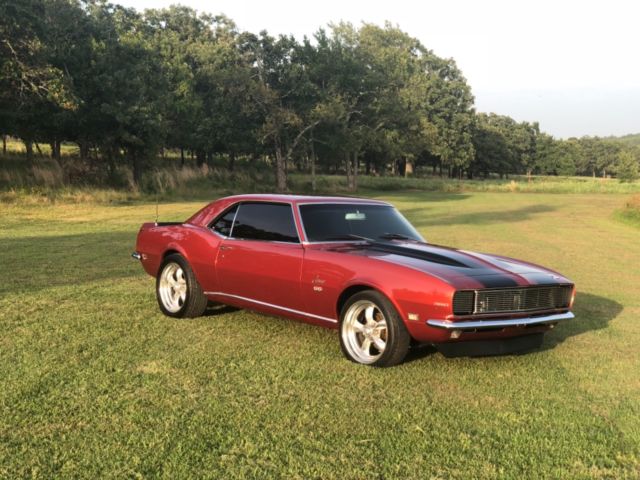 1968 Orange Chevrolet Camaro Coupe