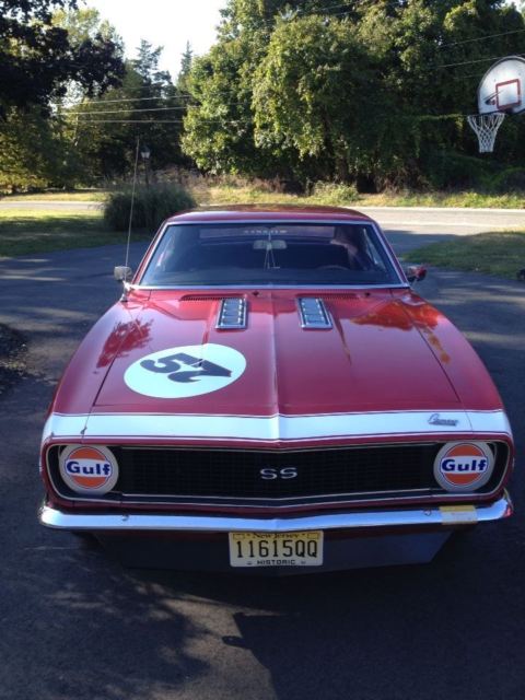 1968 Matador Red Chevrolet Camaro Coupe