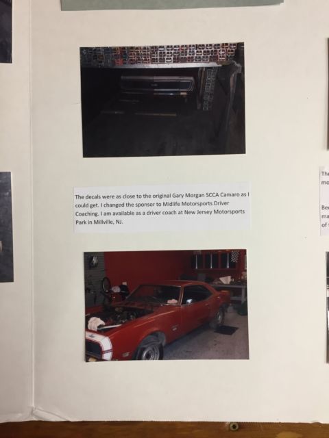 1968 Matador Red Chevrolet Camaro Coupe