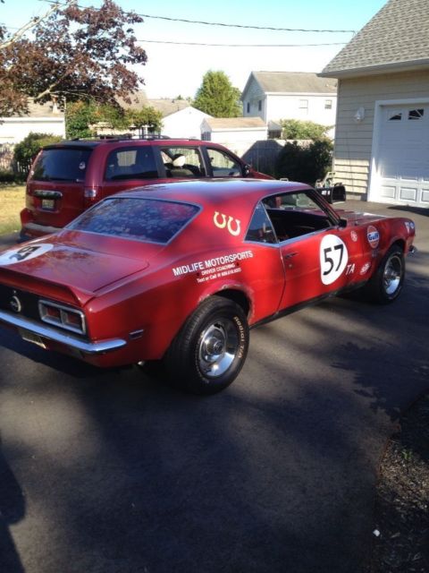1968 Matador Red Chevrolet Camaro Coupe