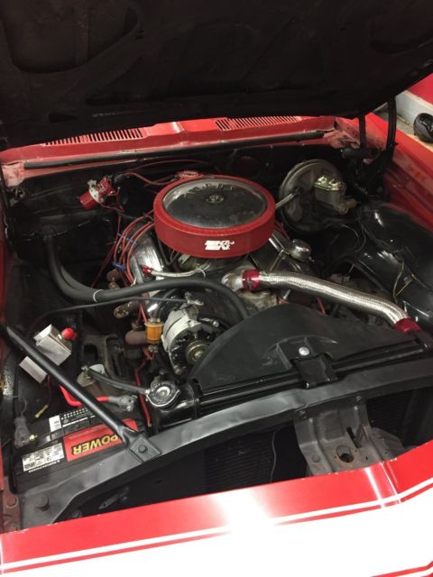 1968 Matador Red Chevrolet Camaro Coupe