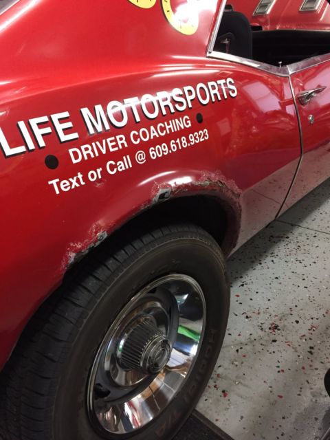 1968 Matador Red Chevrolet Camaro Coupe