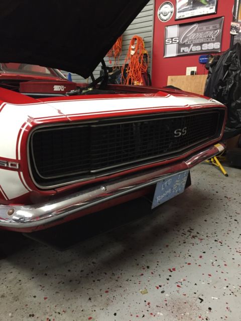 1968 Matador Red Chevrolet Camaro Coupe