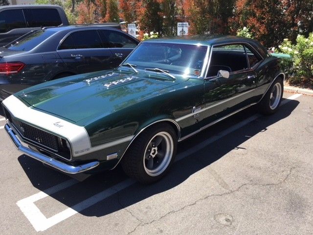 1968 Green Chevrolet Camaro Coupe
