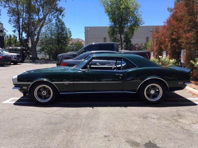 1968 Green Chevrolet Camaro Coupe