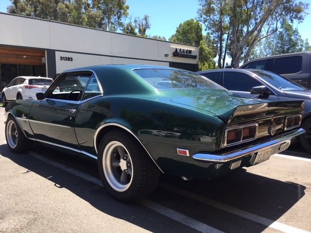 1968 Green Chevrolet Camaro Coupe