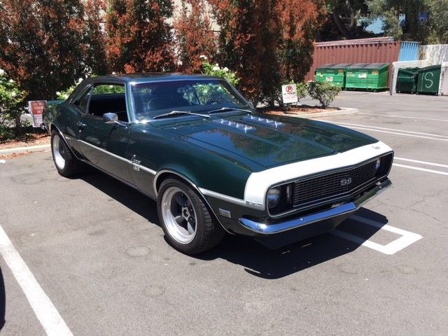 1968 Green Chevrolet Camaro Coupe