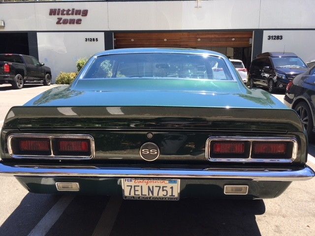 1968 Green Chevrolet Camaro Coupe