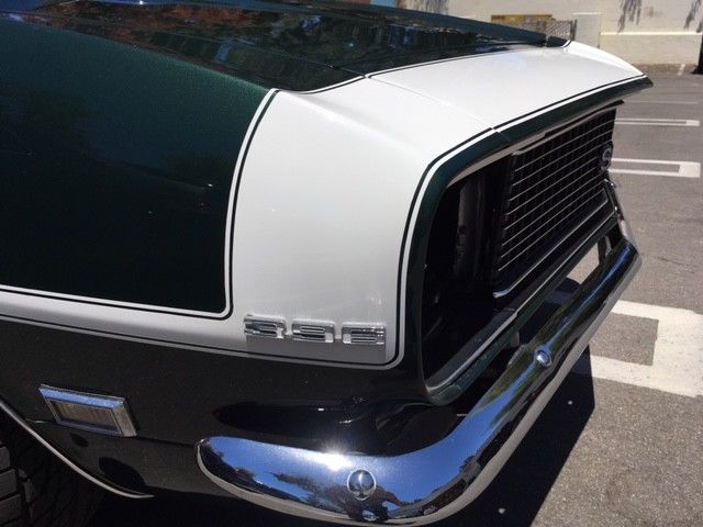 1968 Green Chevrolet Camaro Coupe