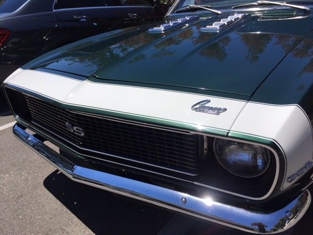 1968 Green Chevrolet Camaro Coupe