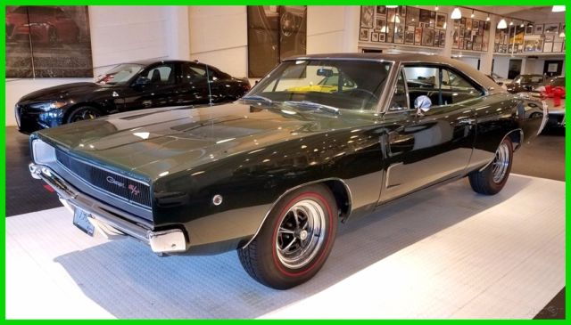 1968 Green Dodge Charger Coupe