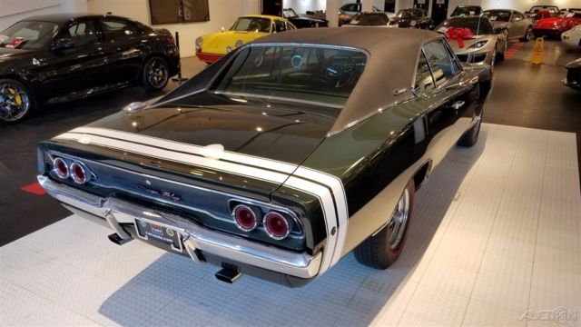 1968 Green Dodge Charger Coupe