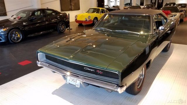 1968 Green Dodge Charger Coupe