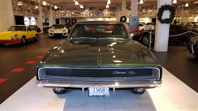 1968 Green Dodge Charger Coupe
