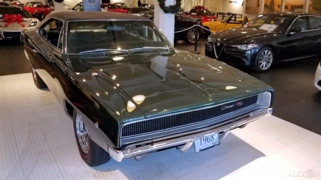 1968 Green Dodge Charger Coupe