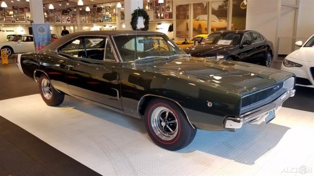1968 Green Dodge Charger Coupe
