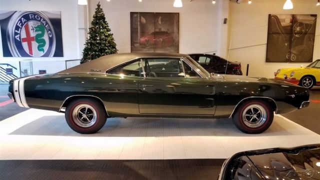 1968 Green Dodge Charger Coupe