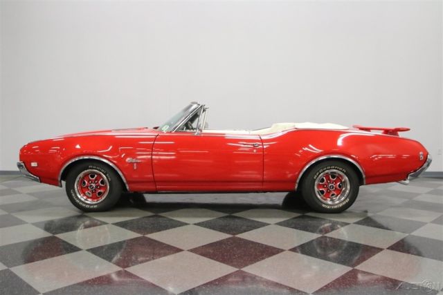 1968 Red Oldsmobile Cutlass