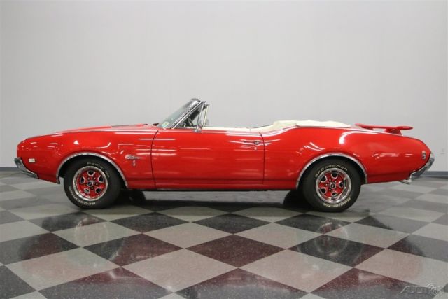 1968 Red Oldsmobile Cutlass
