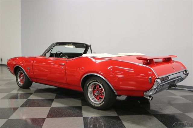 1968 Red Oldsmobile Cutlass