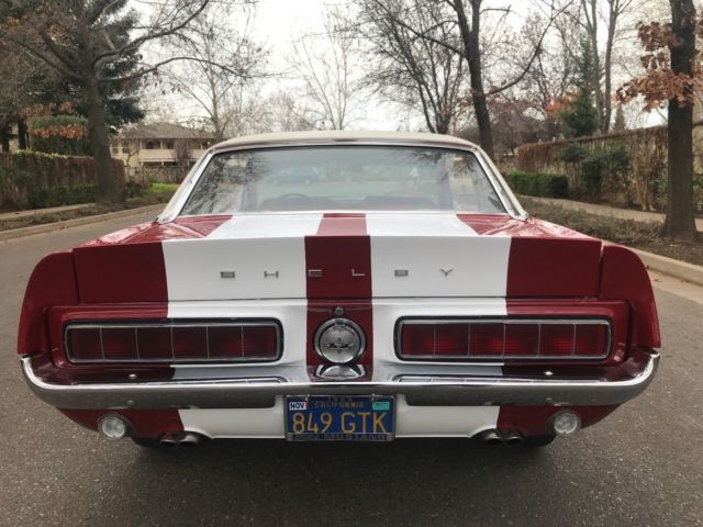 1968 Red Ford Mustang Hardtop