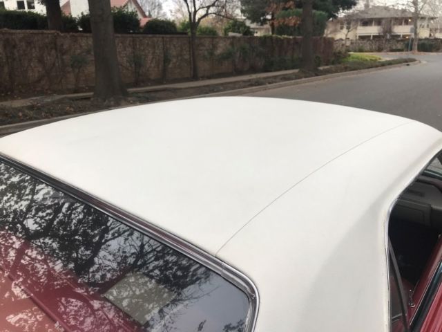 1968 Red Ford Mustang Hardtop