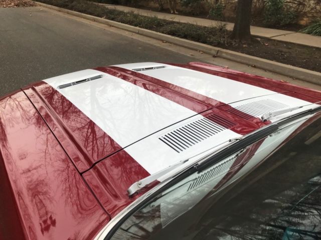 1968 Red Ford Mustang Hardtop