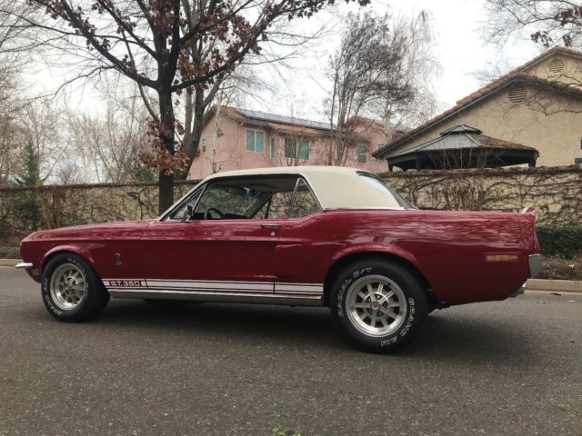 1968 Red Ford Mustang Hardtop