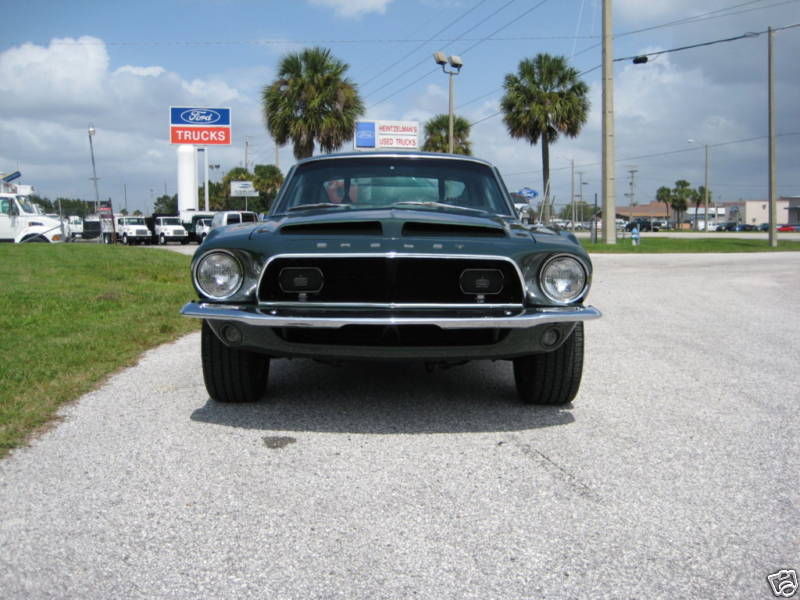 1968 Highland Green #3067-A Shelby Shelby Ford Mustang GT500 Fastback
