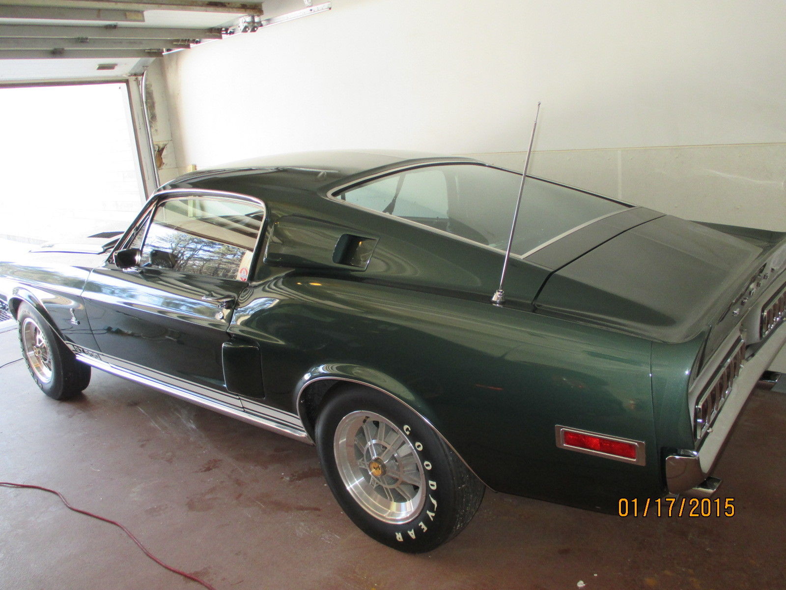 1968 Highland Green #3067-A Shelby Shelby Ford Mustang GT500 Fastback