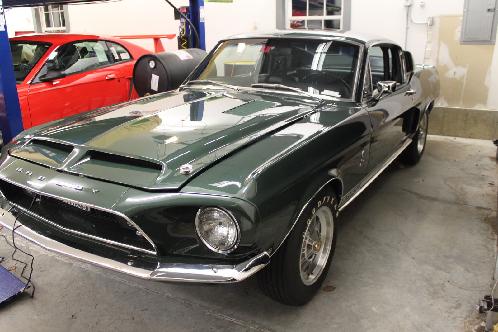 1968 Highland Green #3067-A Shelby Shelby Ford Mustang GT500 Fastback