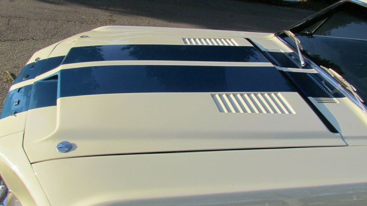 1968 Wimbledon White Ford Mustang Fastback