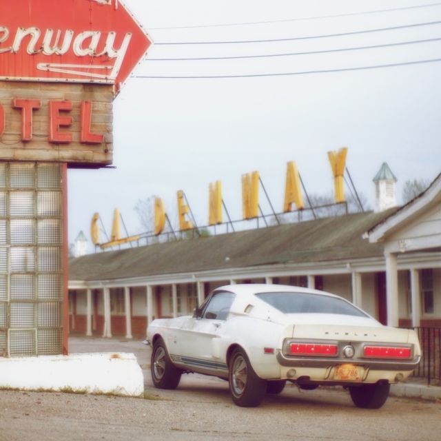 1968 Wimbledon White Ford Shelby Fastback Coupe