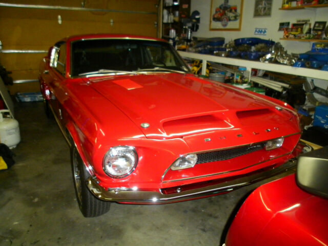 1968 CANDY APPLE RED Ford Mustang Fastback