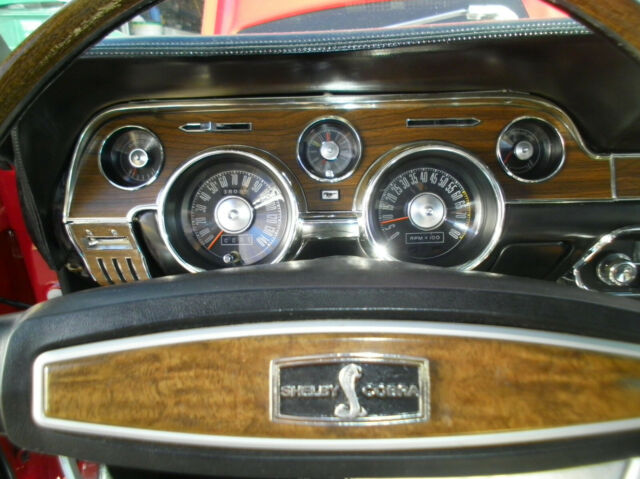 1968 CANDY APPLE RED Ford Mustang Fastback