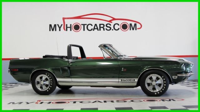 1968 Green Ford Mustang Convertible